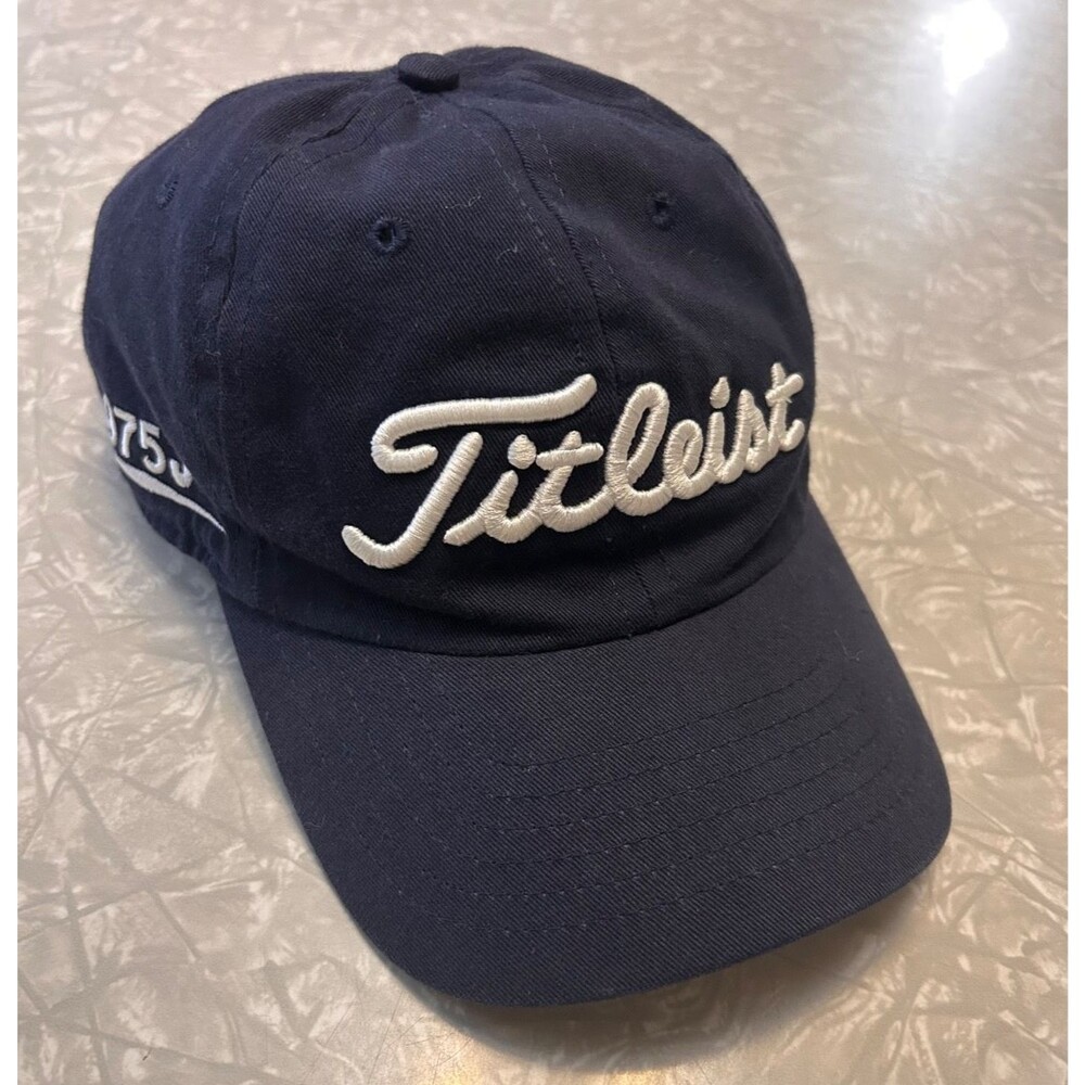 Titleist 975D pro Titanium USA Golf Strapback Dad Hat Adjust Cotton-Wash